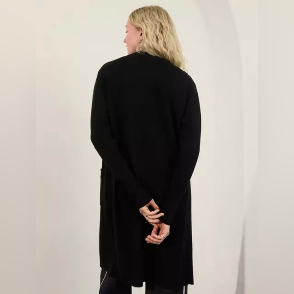 Athleta Spirit Wool Cashmere Wrap // Black - Picture 3 of 9